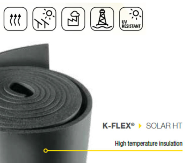 K-Flex &#039;Solar&#039; Insulation High Temp Sheet